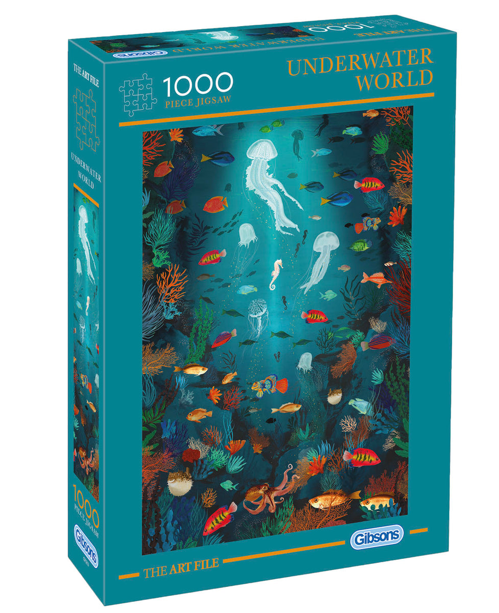 Underwater World - 1,000 Piece Jigsaw Puzzle | The Art File