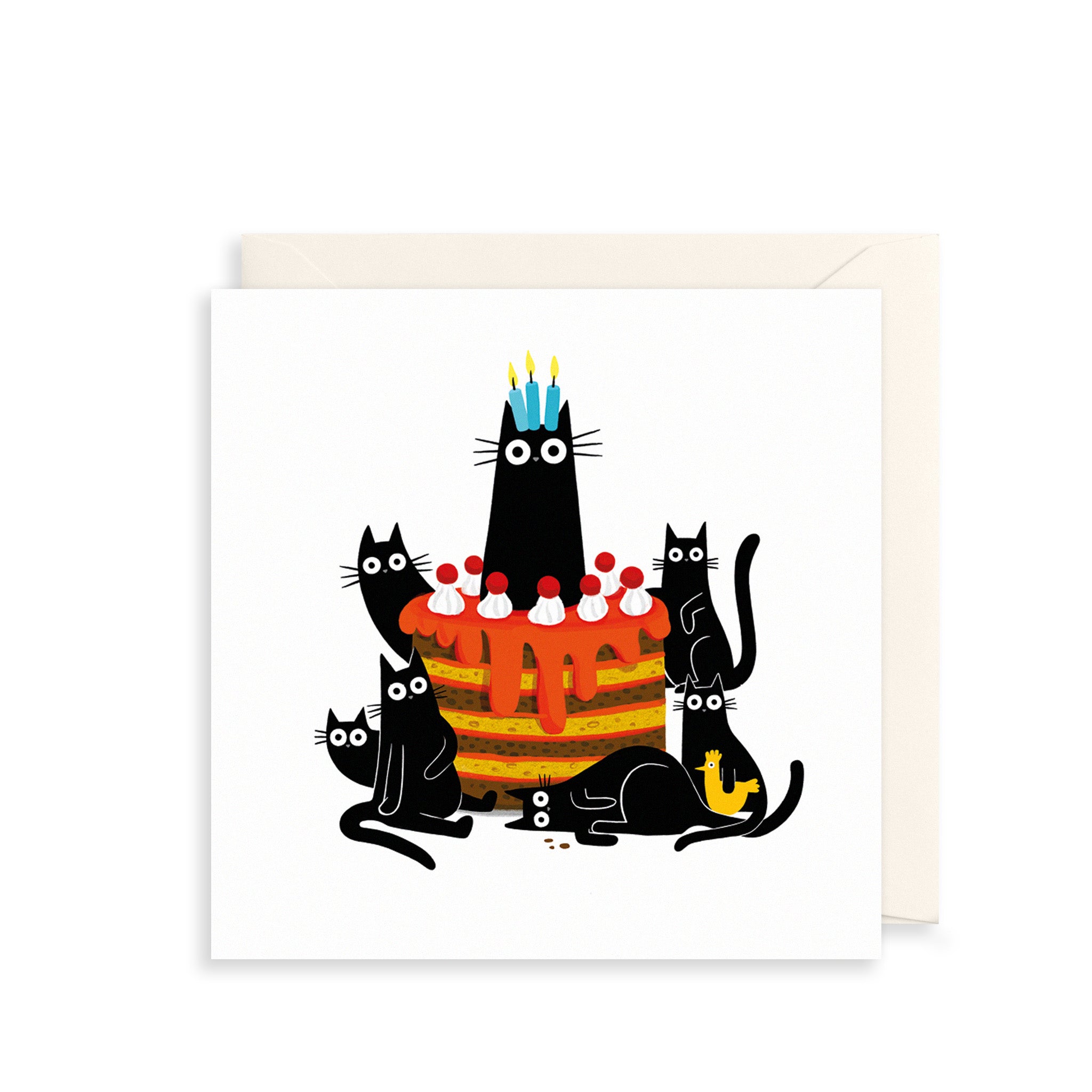 Cake Time Greetings Card The Art File