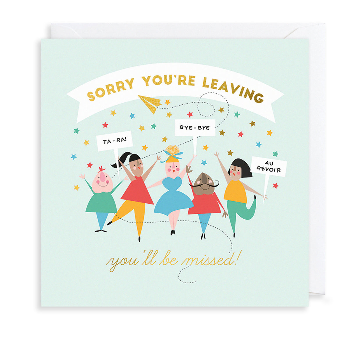 You'll Be Missed Greetings Card File – The Art File