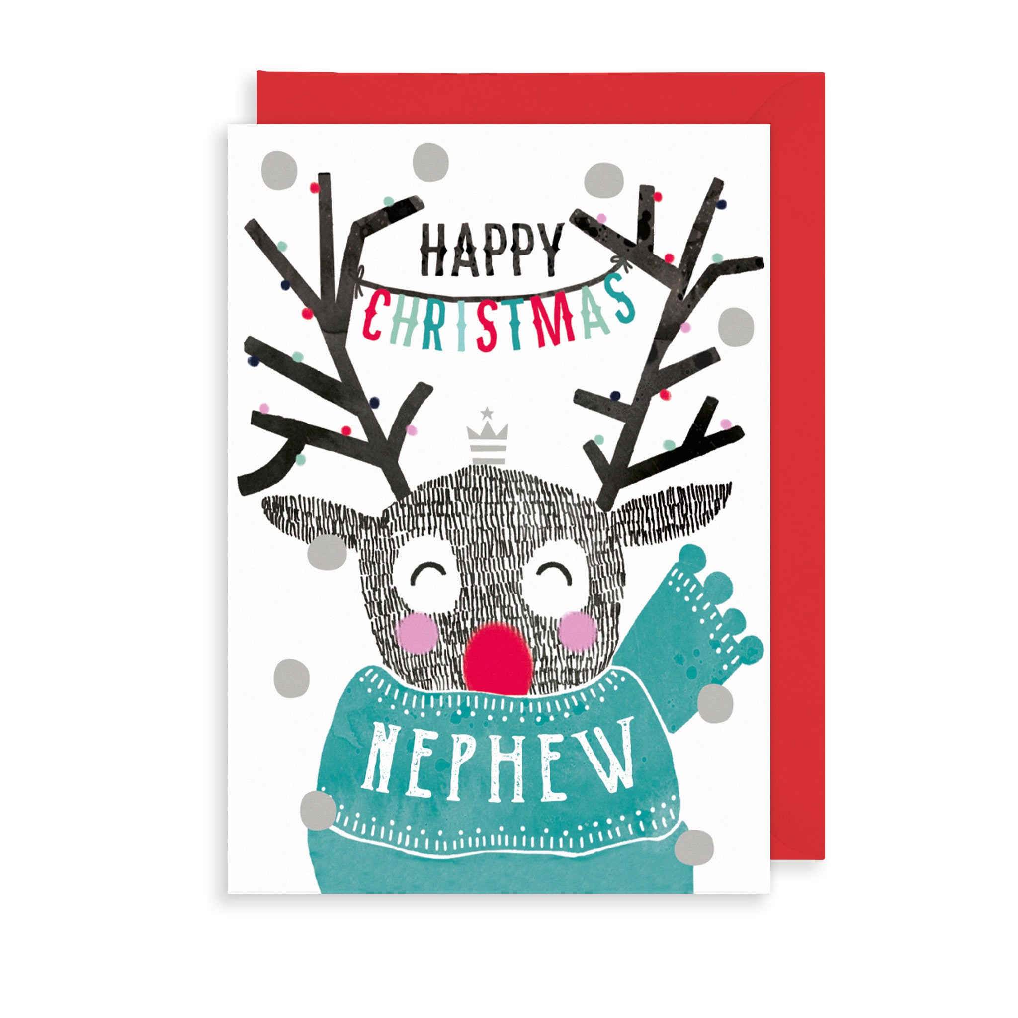 Festive Nephew Christmas Card The Art File