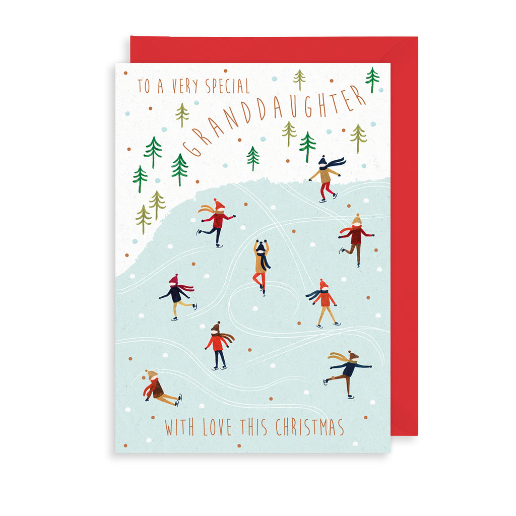 Special Granddaughter Christmas Card The Art File