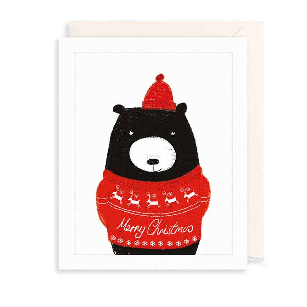 Festive Jumper Christmas Card The Art File