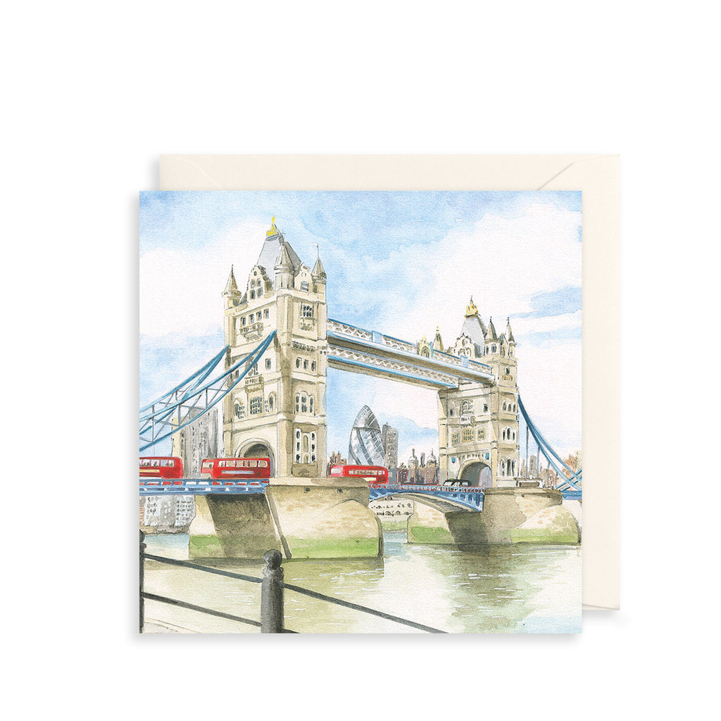 Tower Bridge Greetings Card The Art File
