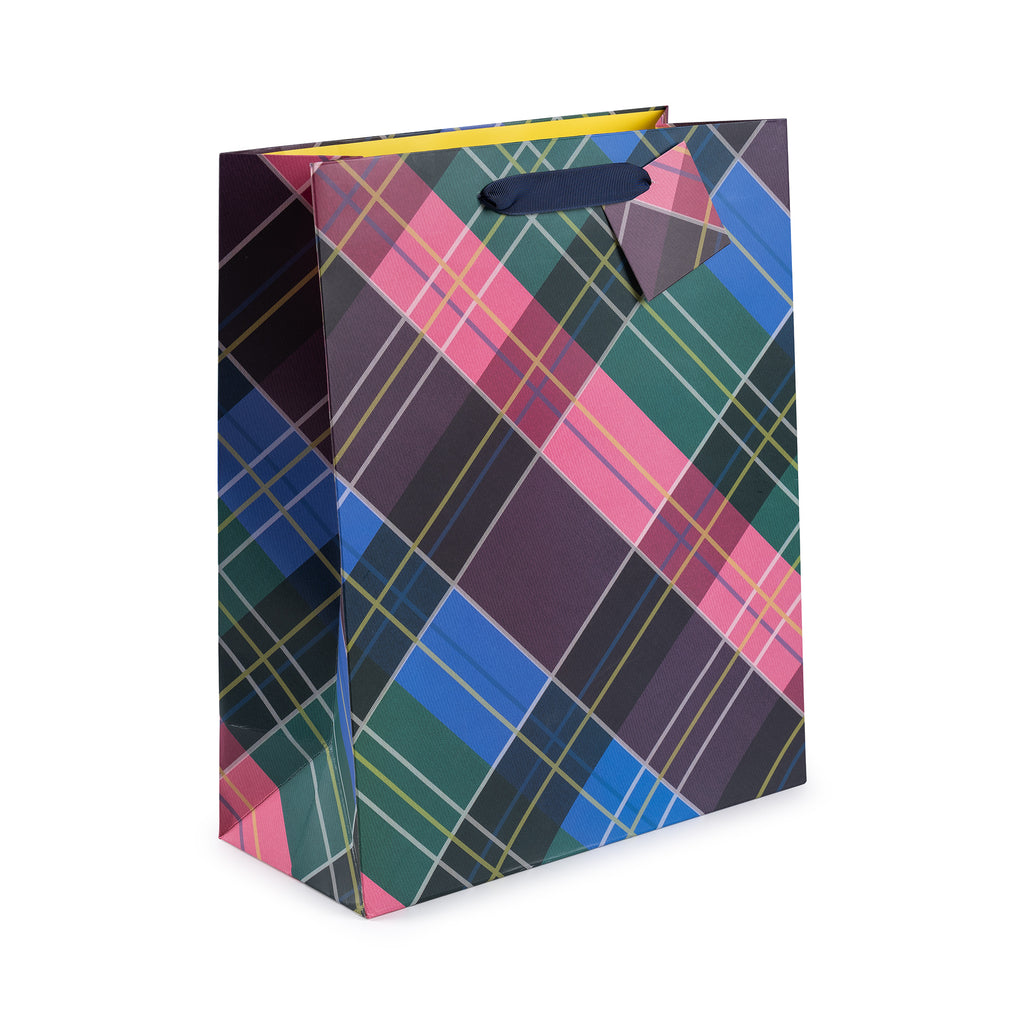 Tartan, Large Gift Bag The Art File