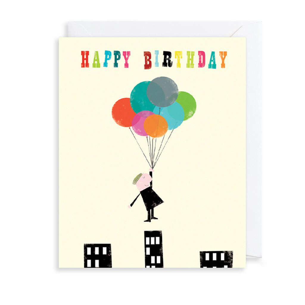 Birthday Flight Greetings Card The Art File