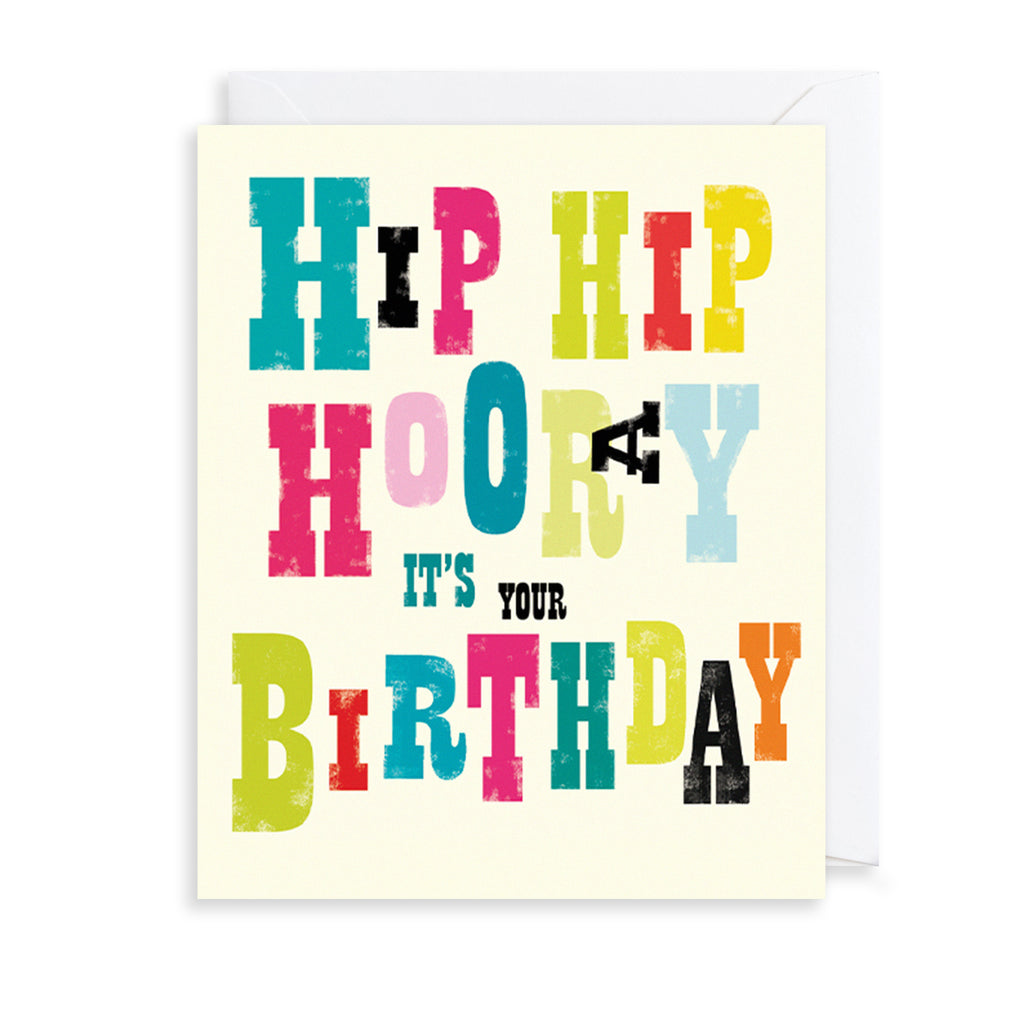 Hip Hooray Greetings Card The Art File