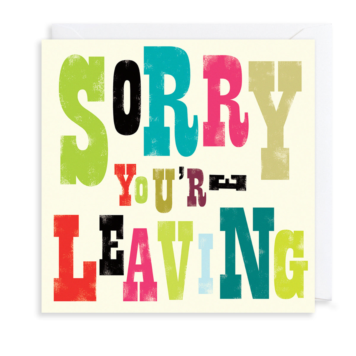 Leaving Greetings Card | The Art File