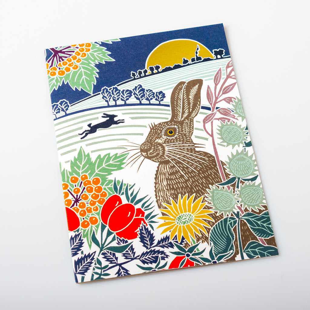 Winter Hare Christmas Card The Art File