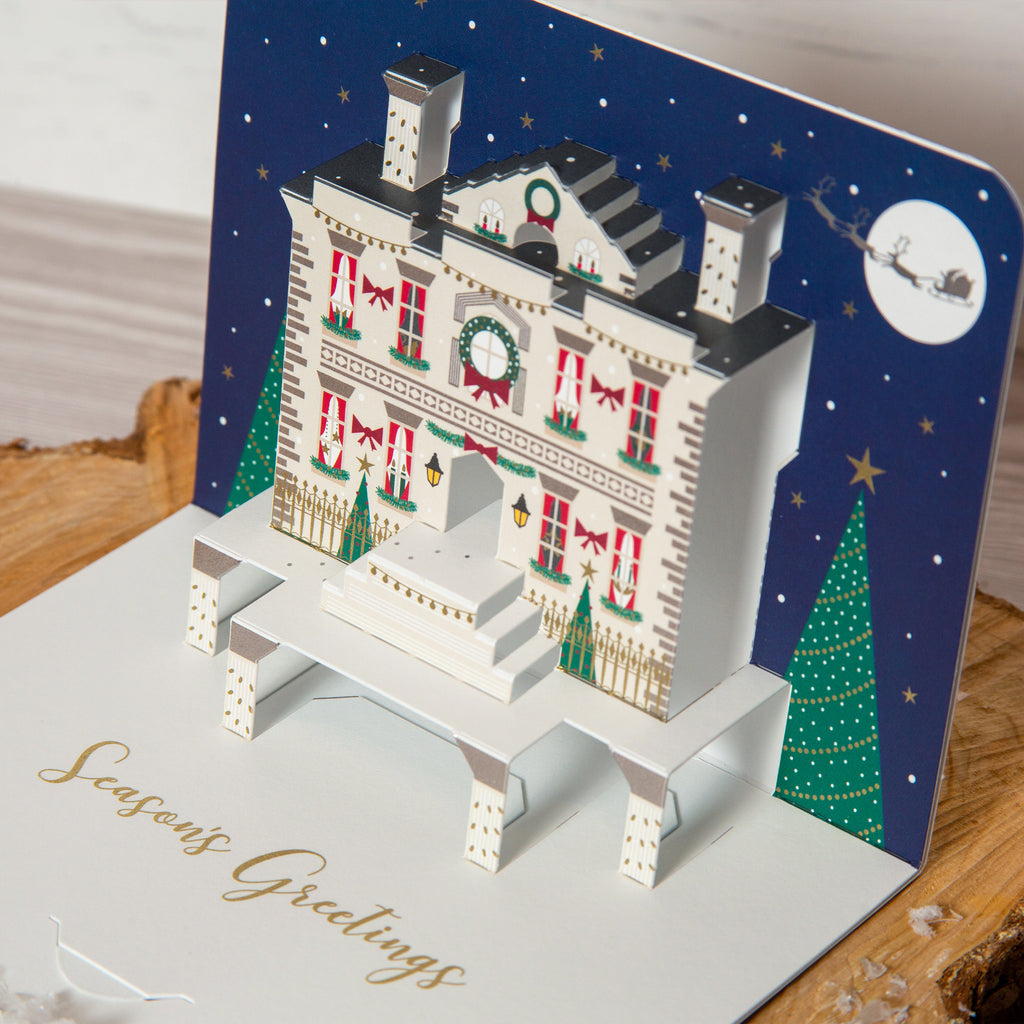 Christmas House, 5x 3D Christmas Cards The Art File