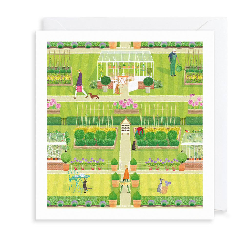 Garden Day Greetings Card The Art File