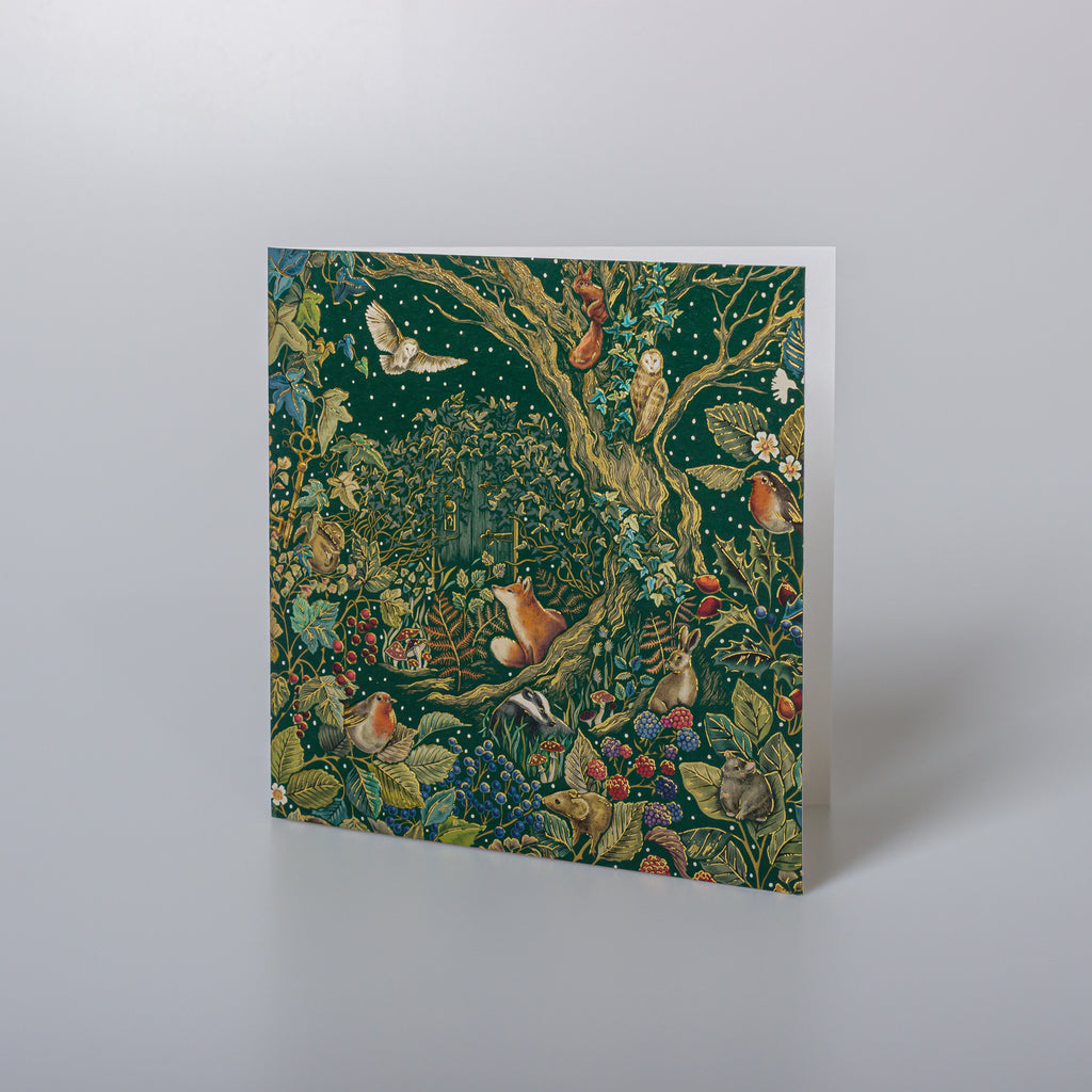 Secret Garden, 8 Luxury Christmas Cards The Art File