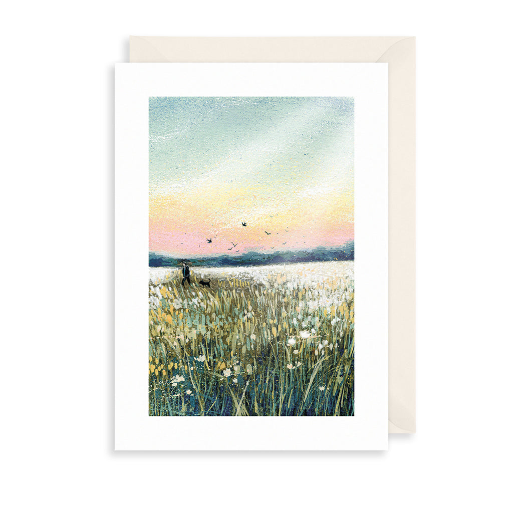 Open Skies Greetings Card The Art File