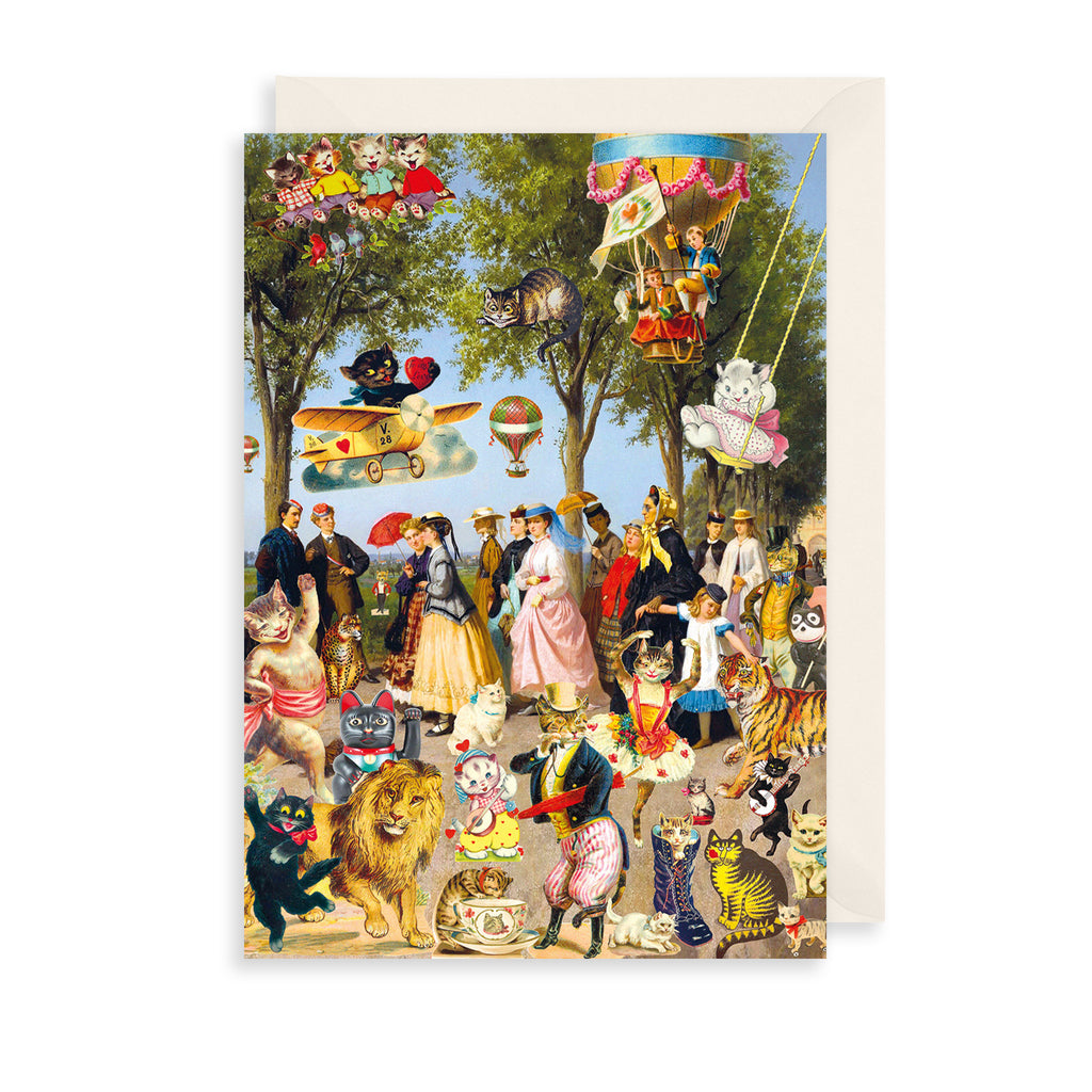 Circus Day Greetings Card The Art File