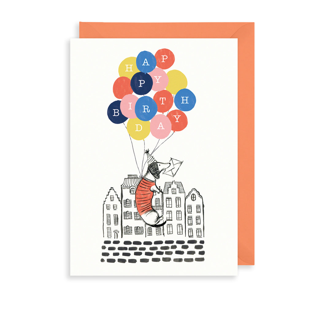 Frank's Balloons Greetings Card The Art File