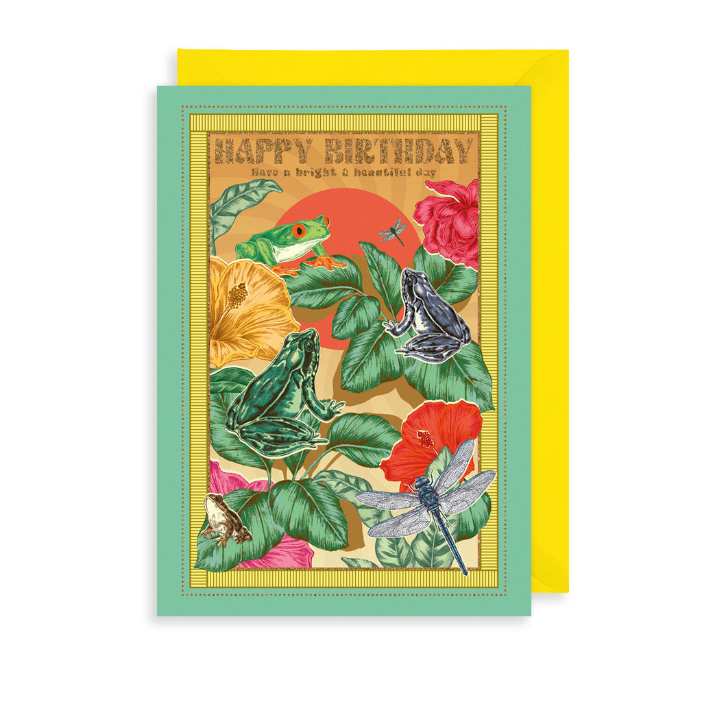 Bright & Beautiful Day Greetings Card The Art File