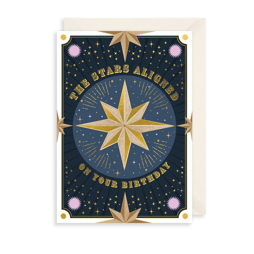 The Stars Aligned Greetings Card The Art File