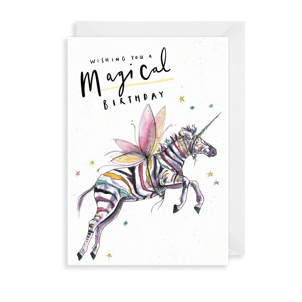 Magical Birthday Greetings Card The Art File